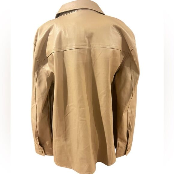 NWT L*Space‎ women's Echo vegan leather jacket size small - Picture 8 of 10